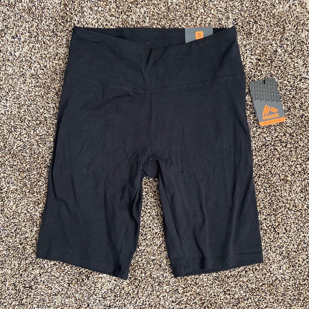 RBX Black Bike Shorts, NWT